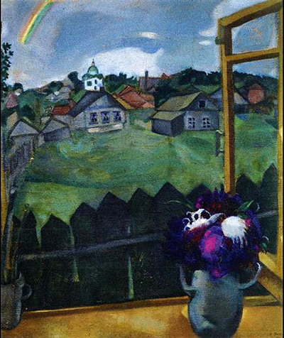 Window Vitebsk Marc Chagall